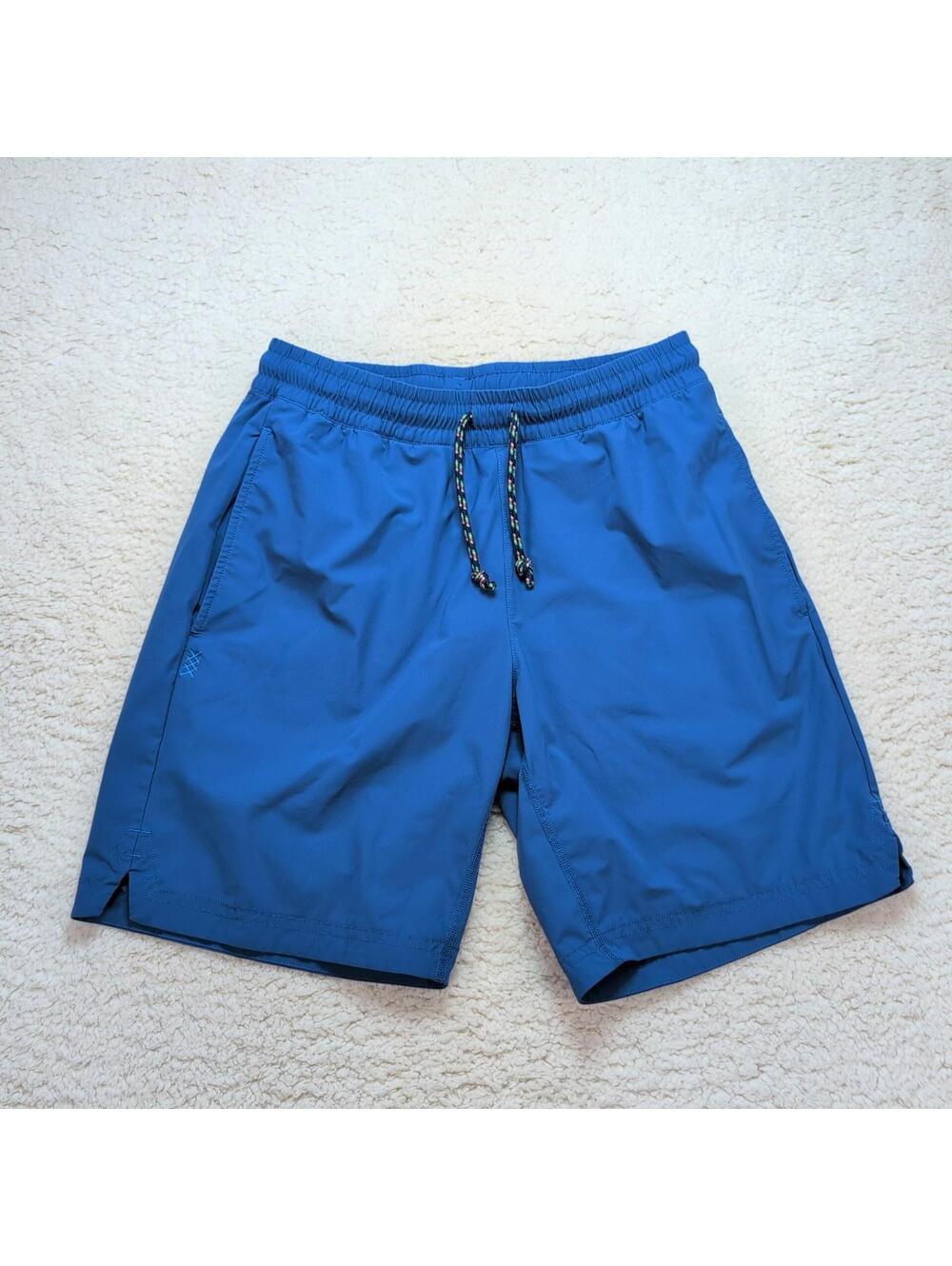Rhone All Time Resort Shorts Men’s Small Blue Athletic Stretch Style 100922